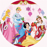 Disque azyme Princesses Disney