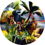 Disque azyme pirates playmobil