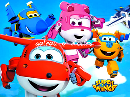 Plaque azyme Super Wings