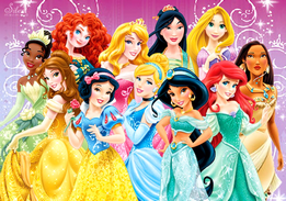 Plaque azyme  Princesses Disney