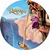 Disque azyme Princesses Disney Raiponce