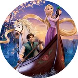 Disque azyme Princesses Disney Raiponce