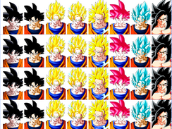 Rubans azyme dragon Ball z ruban