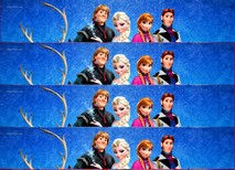Rubans azyme La Reine des neiges