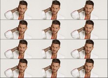 Disque azyme Matt Pokora rubans