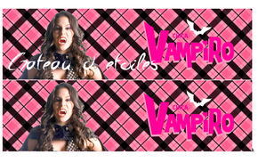 Rubans azyme Chica vampiro 8 cm