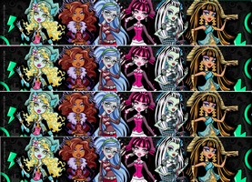 Rubans azyme monster high