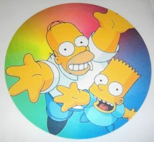 Disque d azyme Les simpsons