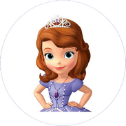 Disque azyme Princesses Disney Sofia