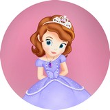 Disque azyme Princesses Disney Sofia