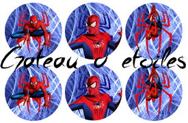 Spider Man cupcakes