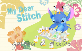 Décoration comestible en azyme Stitch