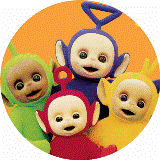 Disque d azyme Teletubbies