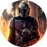 Disque azyme Star wars The Mandalorian